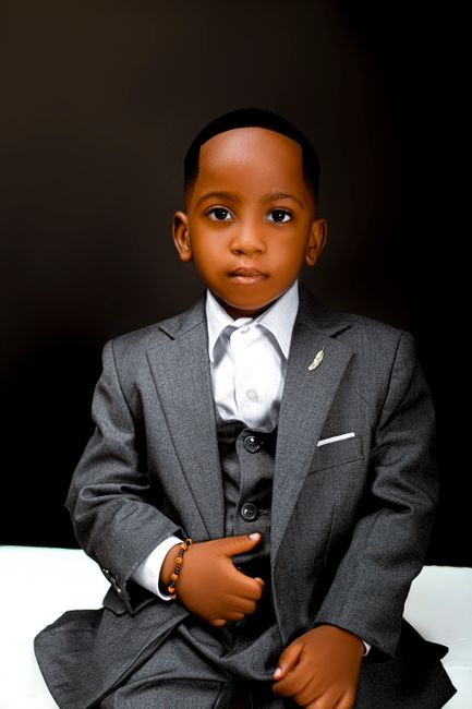 Boys Formal Waistcoat Set