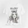 Women Glory Artistic T-shirt- White